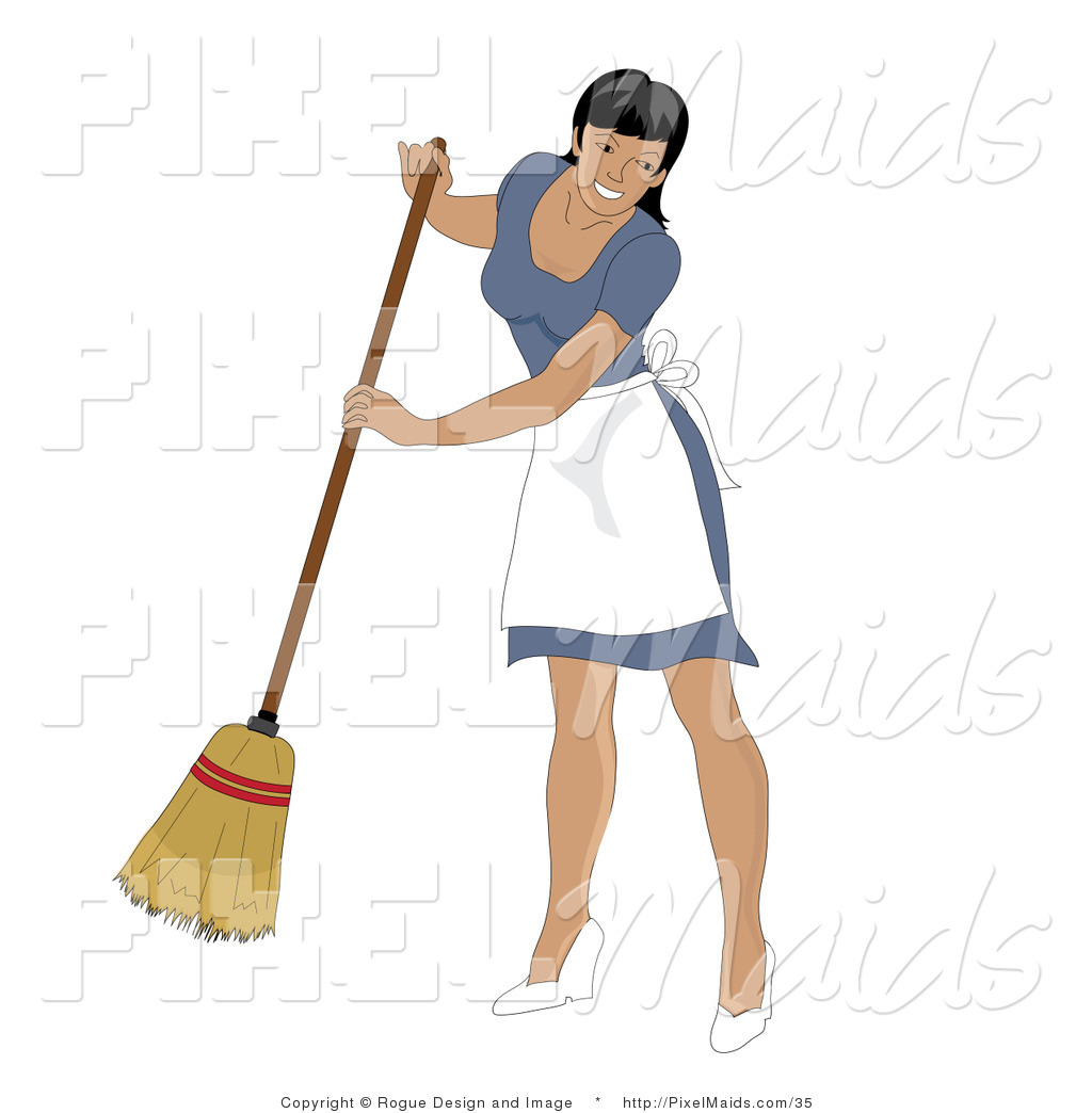 1024x1044 Maid Clipart