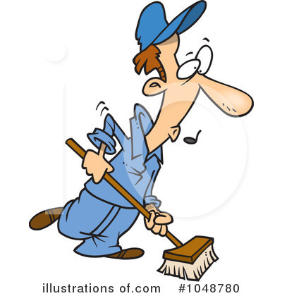 400x420 Sweeping Clipart