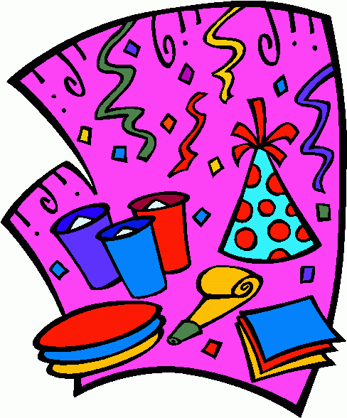 488x588 Party Favor Clipart