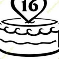 200x200 Sweet 16 Clipart