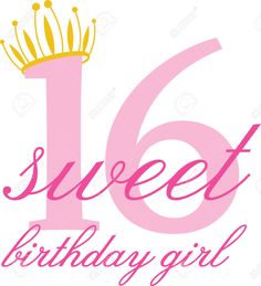 Sweet 16 Clipart | Free download on ClipArtMag