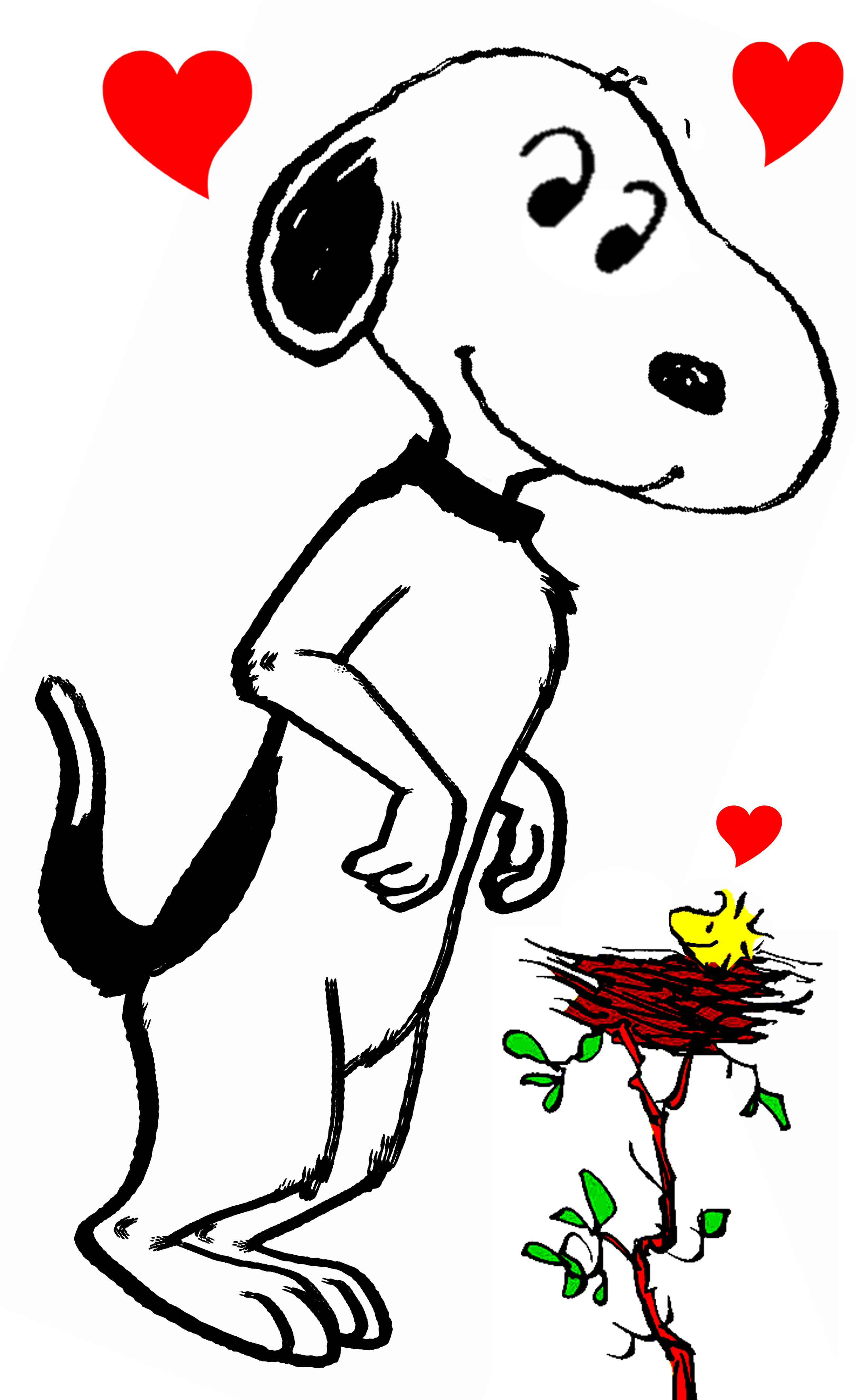 2614x4276 Sweet Friendship By Bradsnoopy97