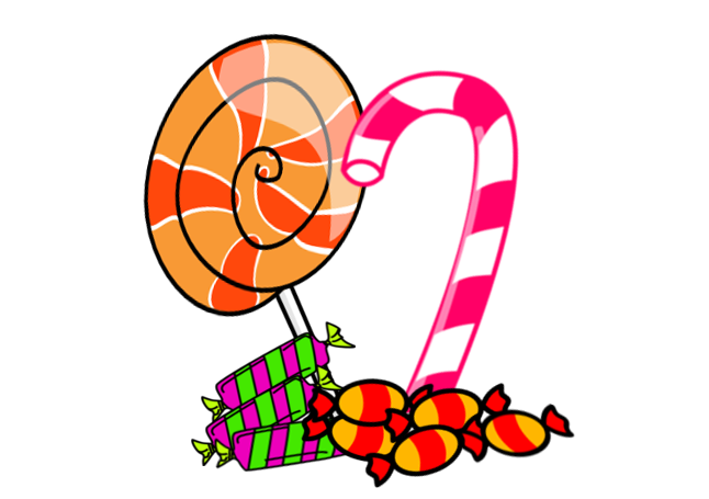 646x455 Sweets Clipart
