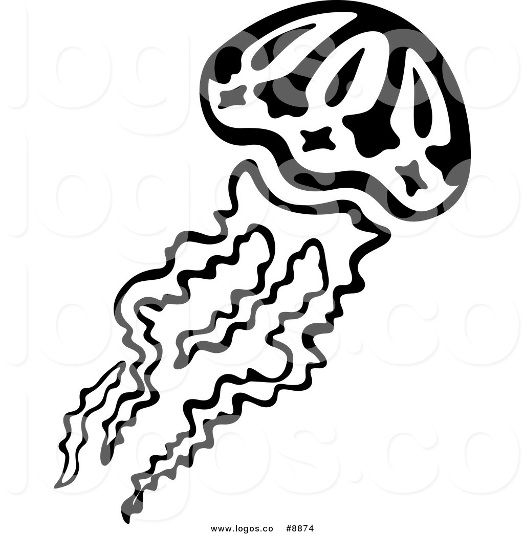 1024x1044 Royalty Free Clip Art Vector Logo Of A Black And White Swimming