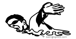 260x135 Swimming Freestyle Clip Art