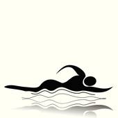 170x170 Swimming Clip Art