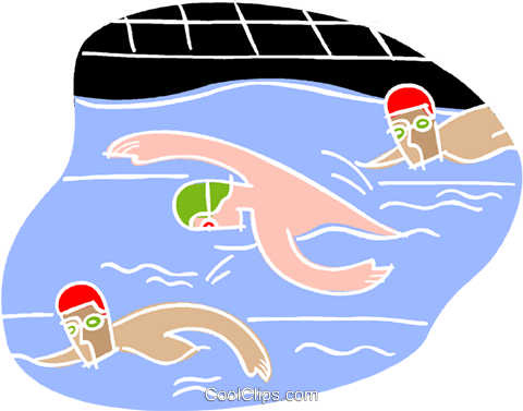 480x377 Swimming Clip Art