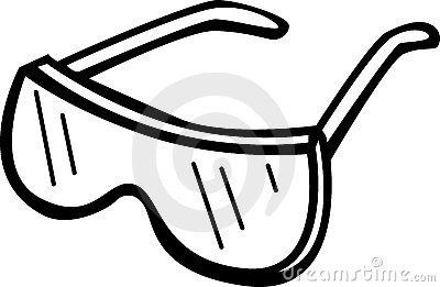 400x261 Goggle Clip Art