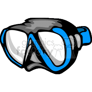 300x300 Royalty Free Swimming Goggles 169873 Vector Clip Art Image