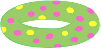 350x167 Pool Toy Clipart