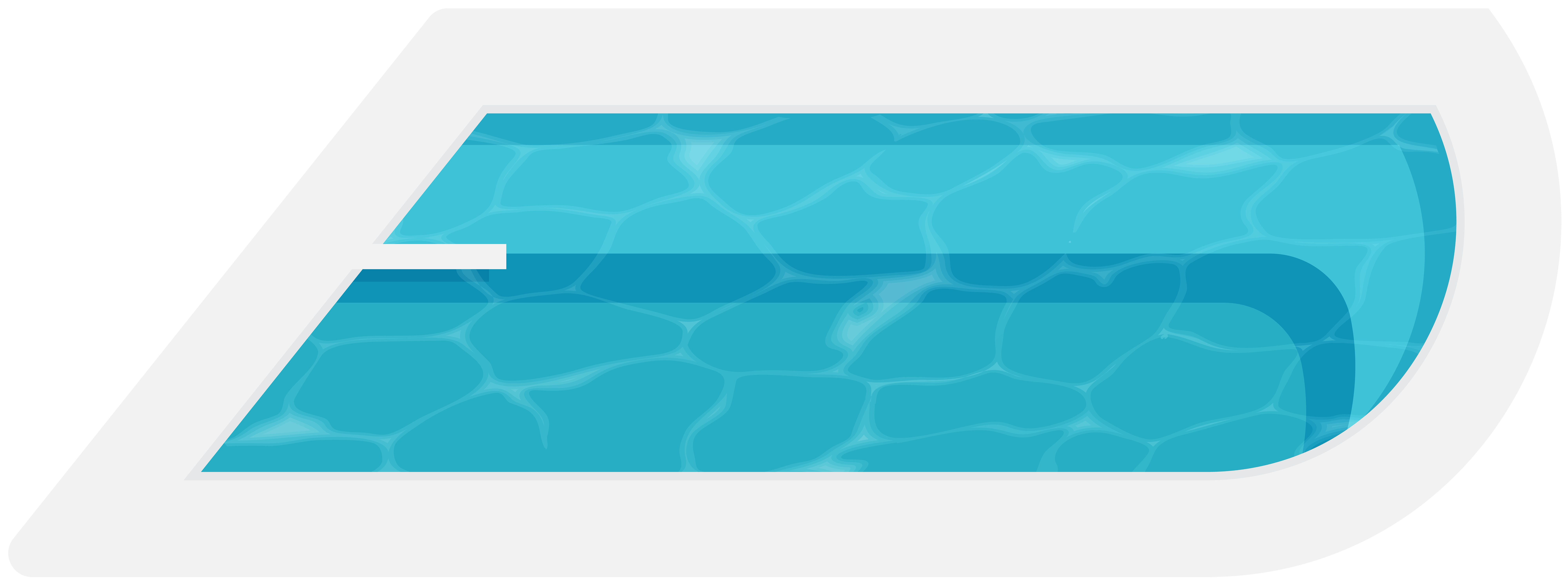 8000x2995 Swimming Pool Png Clip Art