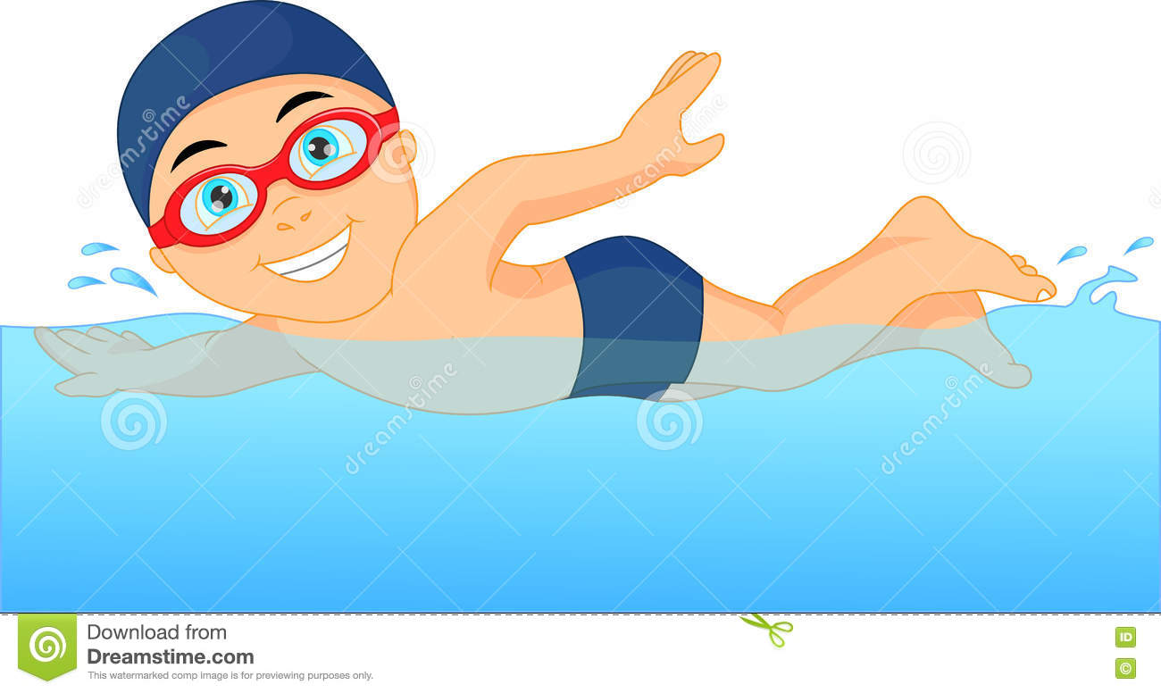 1300x776 Boy Clipart Swimming