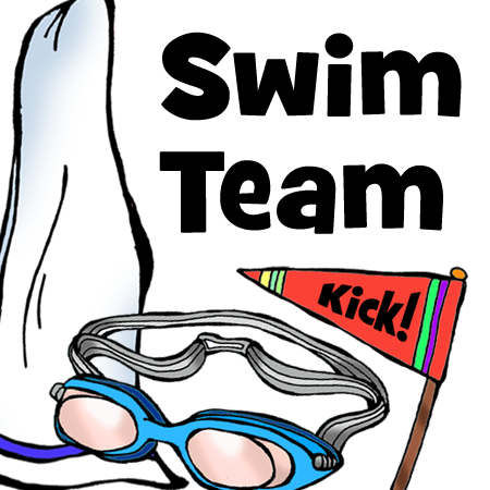 450x450 Goggles Clipart Swim Team