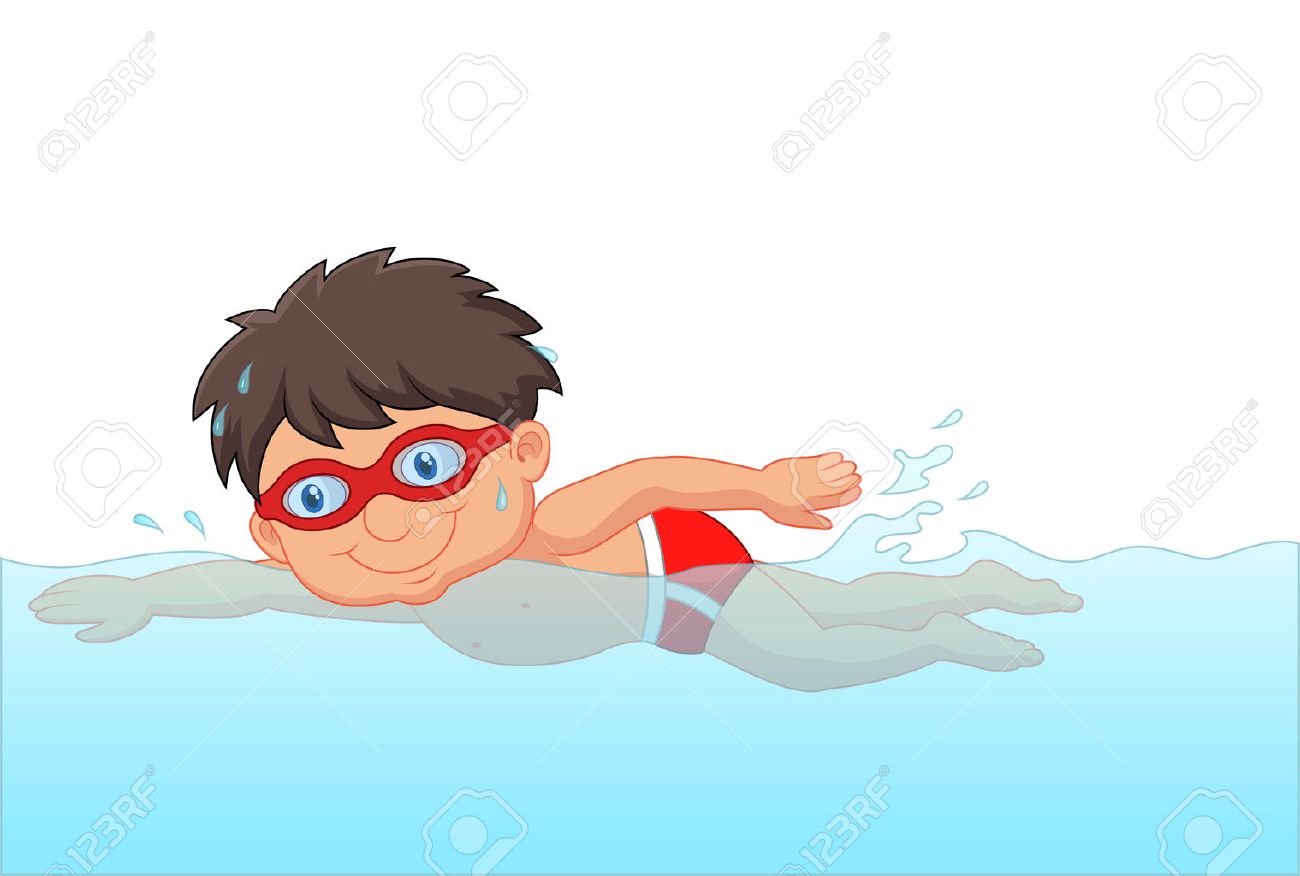 1300x876 Cartoon Swimmer Choice Image