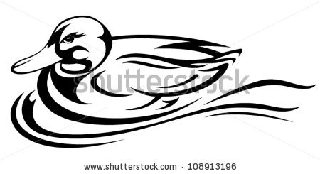 450x245 Duckling Clipart Black And White Clipart Panda