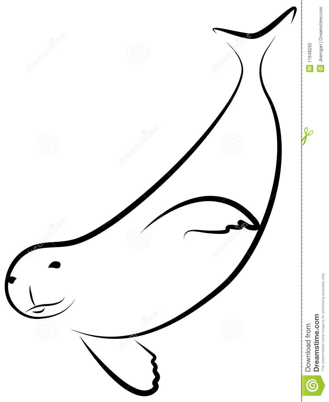 1065x1300 Seal Swimming Clipart