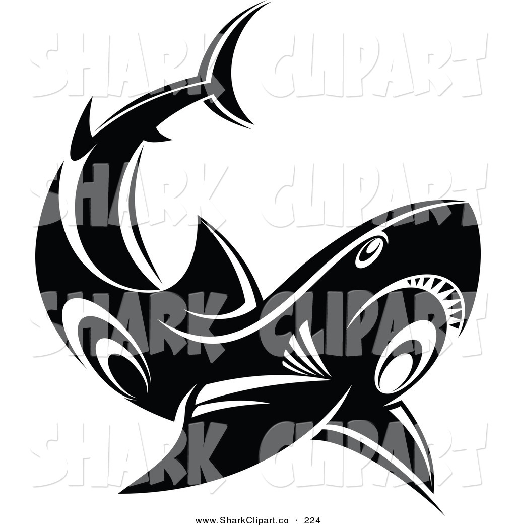 1024x1044 Shark Clip Art Black And White Clipart Panda