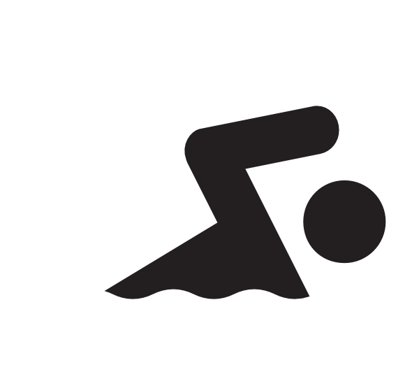 600x552 Swimmer Clip Art