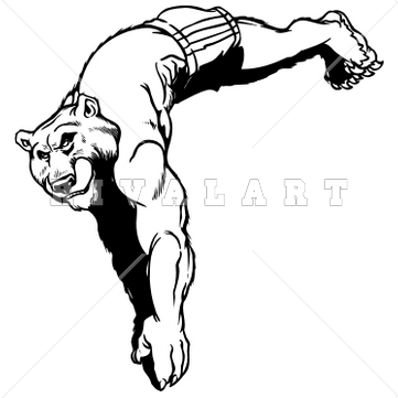 361x361 Swimming Bear Clipart, Explore Pictures