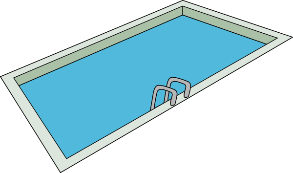 600x354 Swimming Pool Clip Art