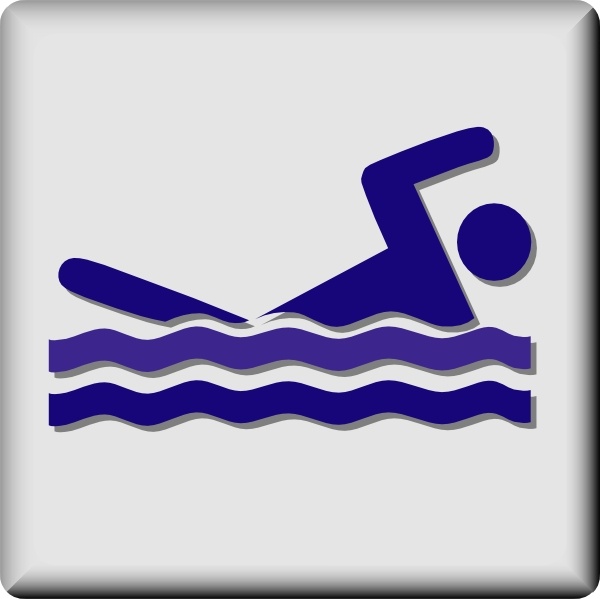 600x599 Hotel Icon Swimming Pool Clip Art Free Vector In Open Office