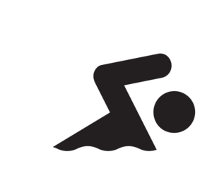 300x276 Swimmer Clip Art