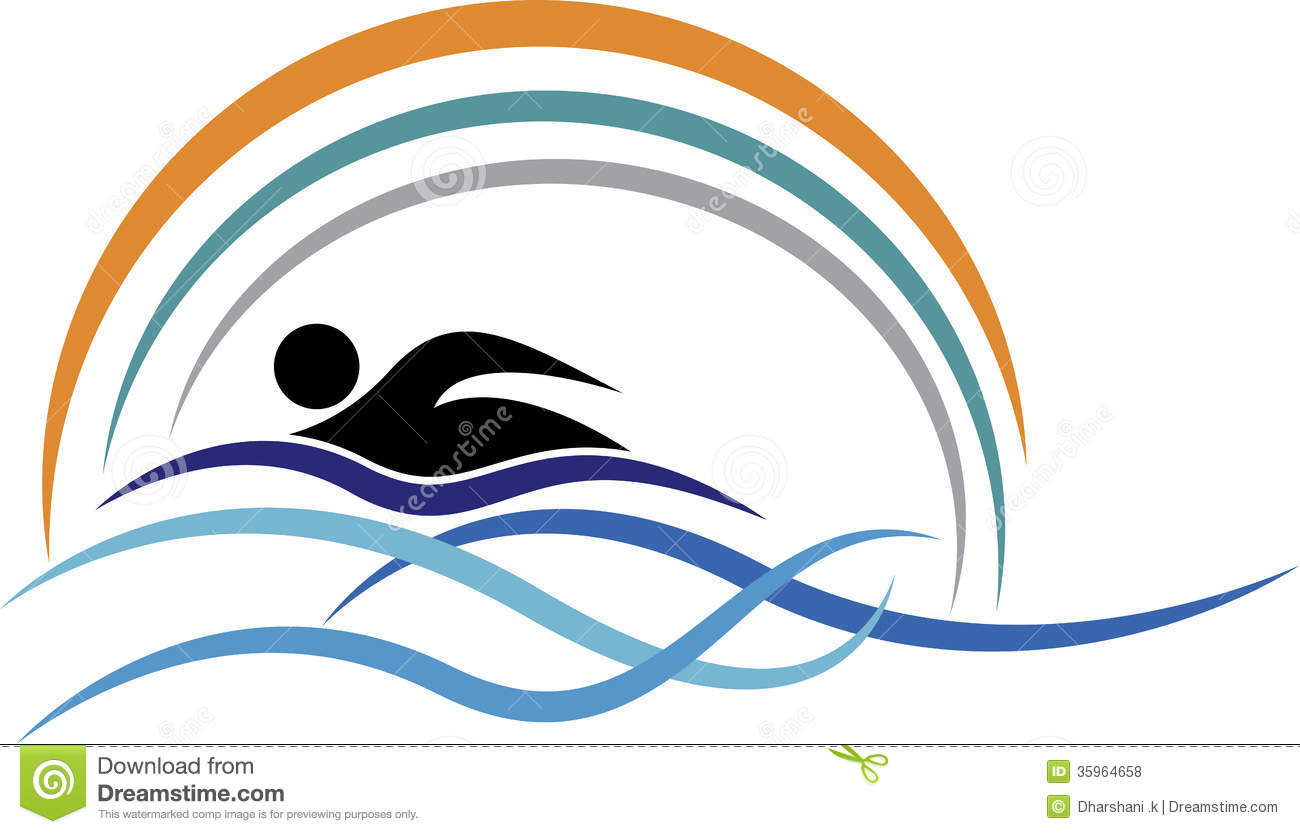 1300x834 Swimming Logo Clipart