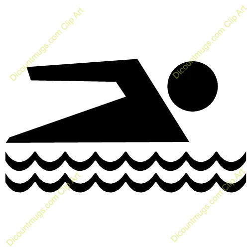 500x500 People Swimming Clipart