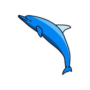 300x300 Top 80 Dolphin Clip Art