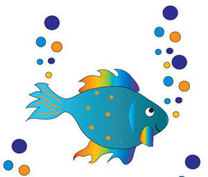 300x255 Free Cute Fish Clipart Image