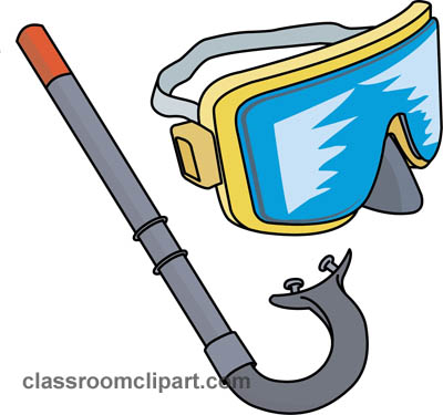 400x375 Swimming Clipart Snorkeler