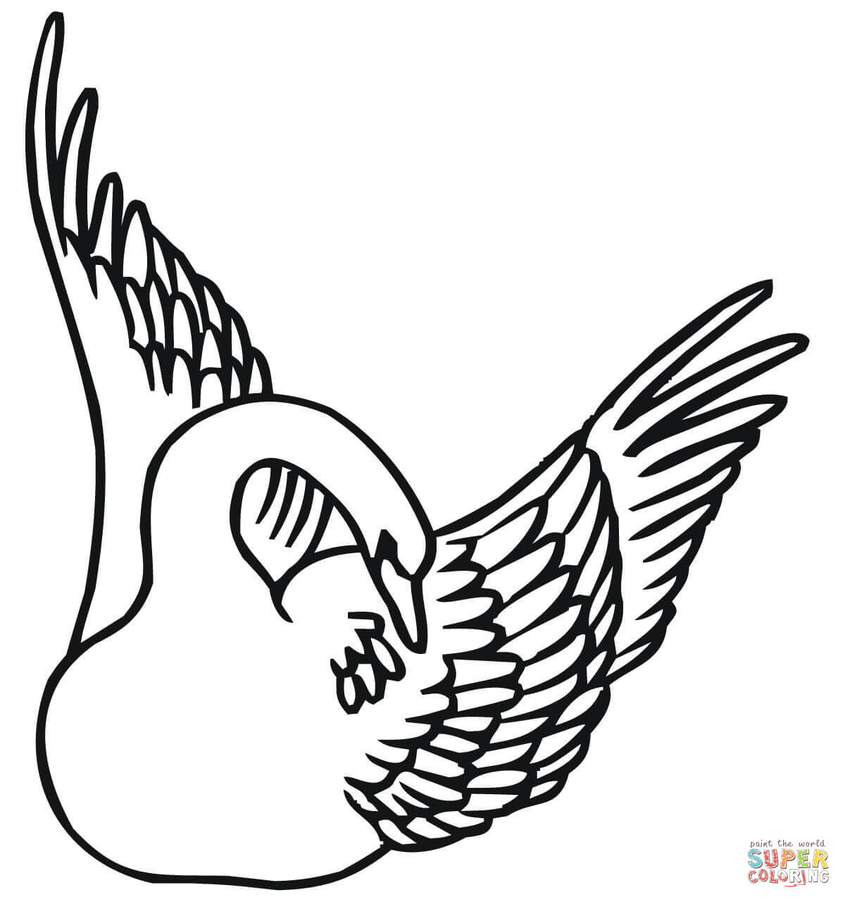 1200x1280 Swans Coloring Pages Free Coloring Pages