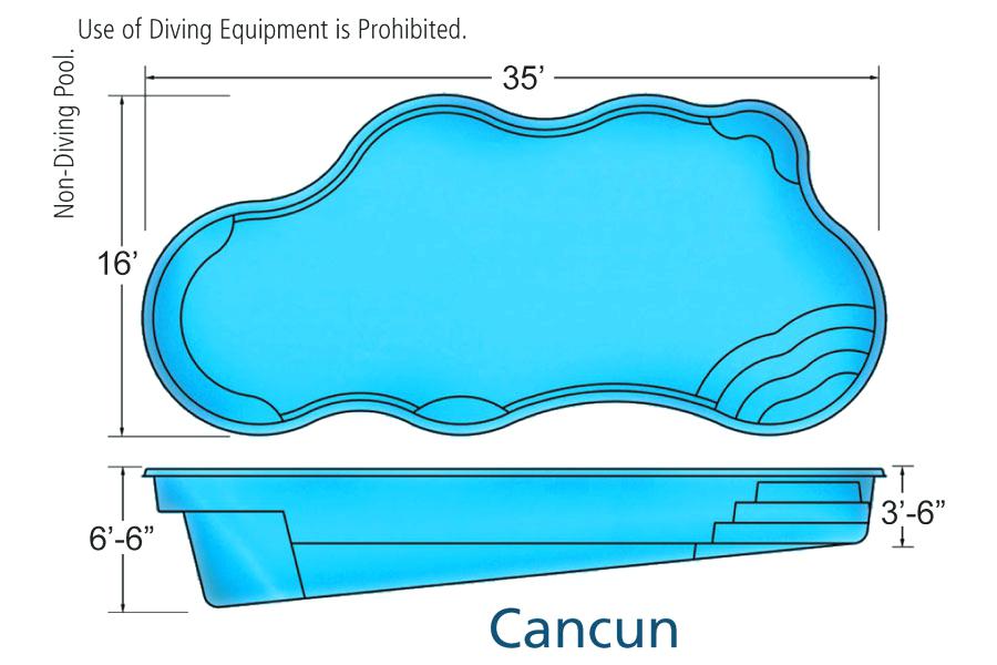 900x600 Swimming Pool Plan