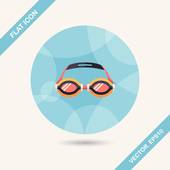 170x170 Royalty Free Swimming Goggles Clip Art