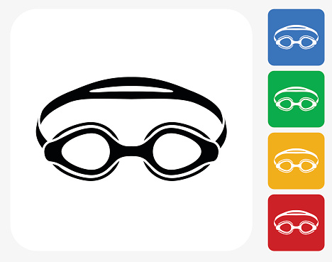 468x369 Swim Goggles Clipart