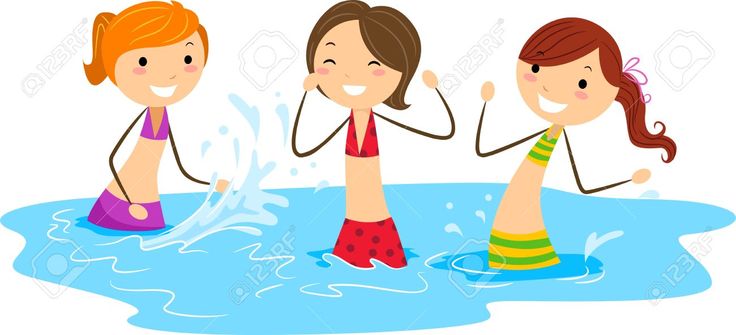 Swimming Pictures Cartoon