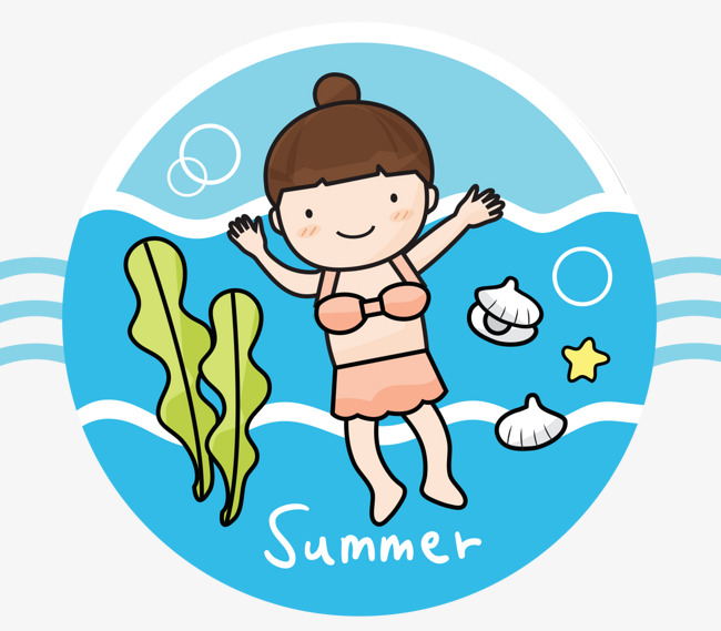 650x569 Cartoon Swim Girl, Swim, Swimming Pool, Swimming Girl Png And Psd