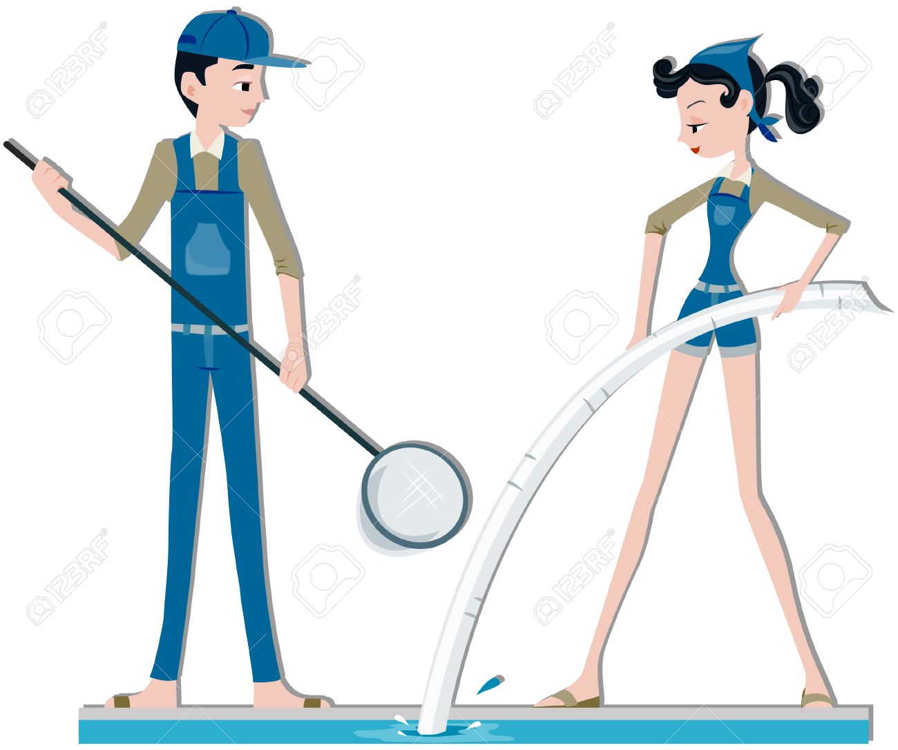 1300x1086 Swimming Pool Cleaning Clip Art Cliparts