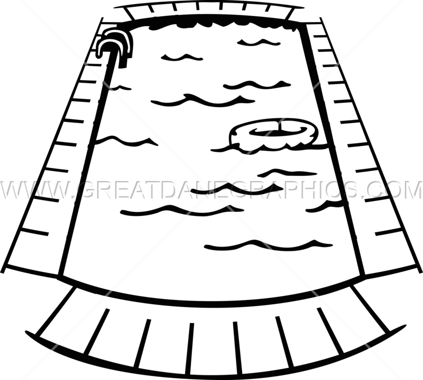 825x741 Swimming Pool Clipart Black And White