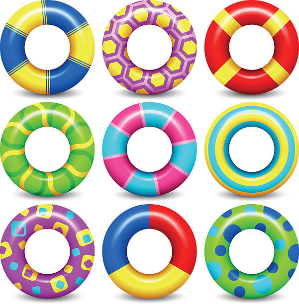 601x612 Swimming Pool Toys Clipart