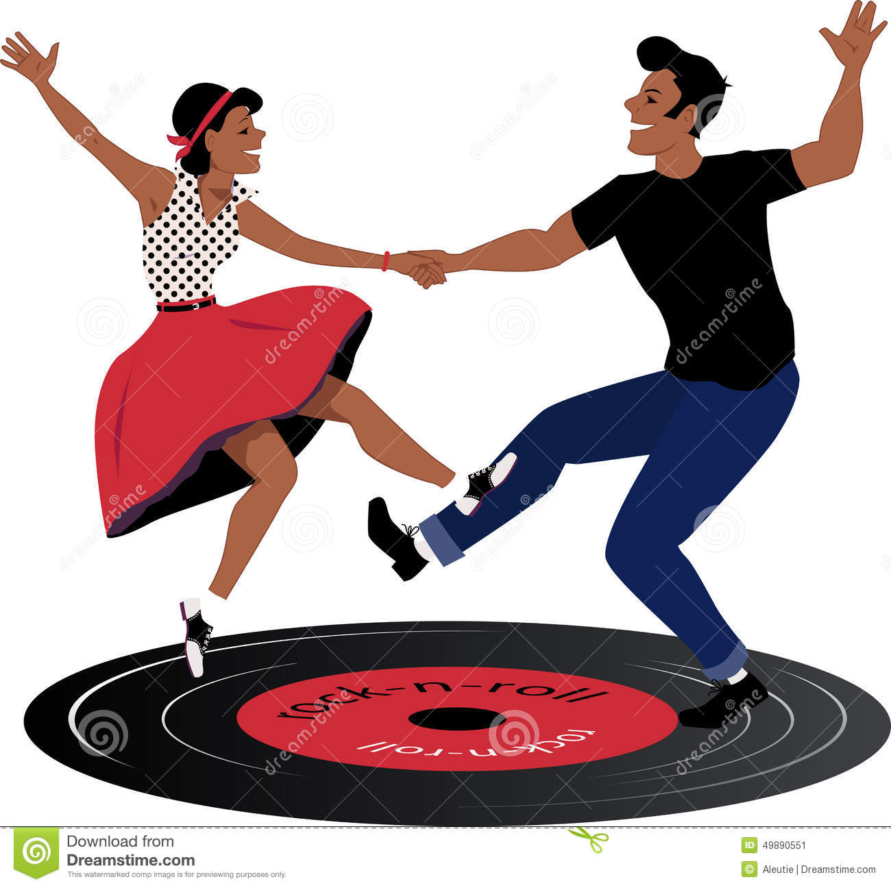 1300x1296 Dancing Clipart Rock N Roll