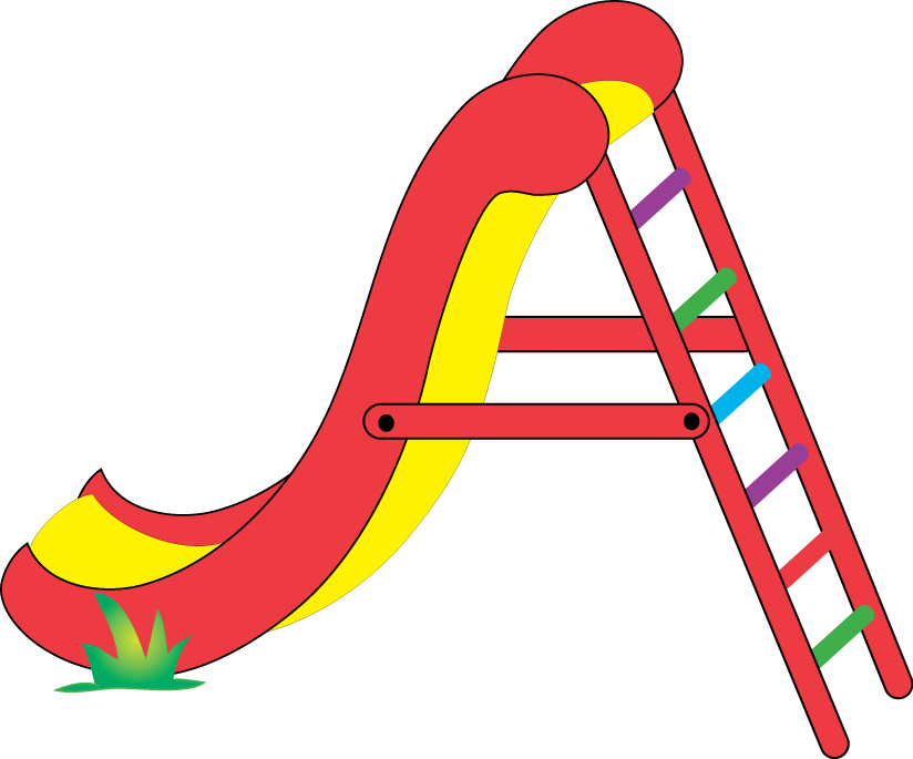 824x685 Swing Clipart Playground Slide