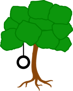 240x299 Swing On A Tree Clipart