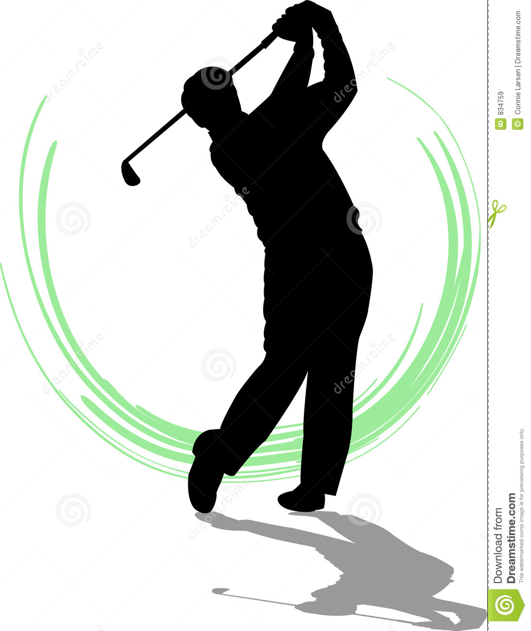 1094x1300 Swinging Club Clipart