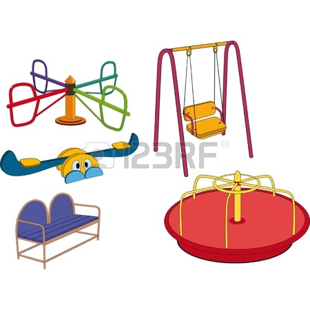 450x450 Playground Swing Set Clipart 2070300
