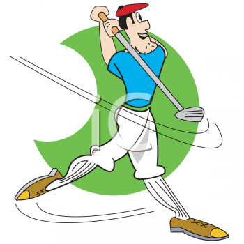 350x350 Royalty Free Golf Clip Art, Sport Clipart