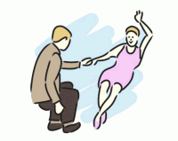 200x159 Swing Dancing Clipart