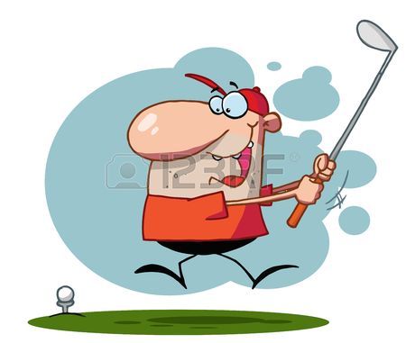 450x381 4,882 Golf Swing Stock Vector Illustration And Royalty Free Golf