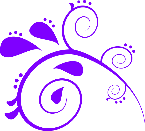 600x543 Swirl Clipart Paisley