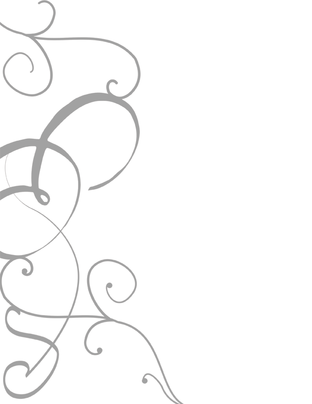 612x792 Wedding Swirl Clip Art